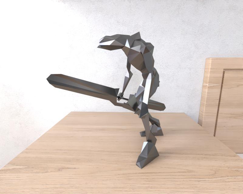 Eva Series lowpoly