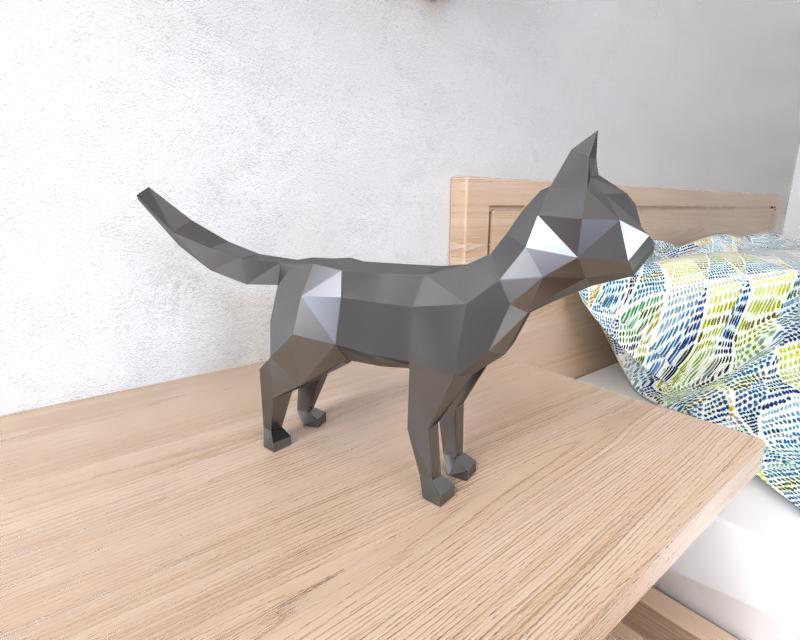 Cat Lowpoly