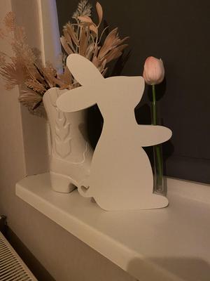 Easter Bunny Tube Holder for flowers - Large