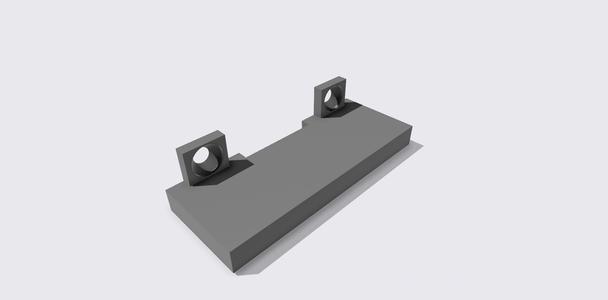 Enclosure Door Magnet Mount for stacked Lack