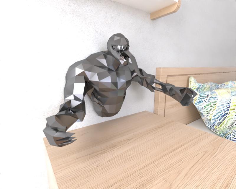 Venom Wall Lowpoly