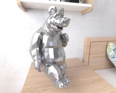MAsha Lowpoly Bear