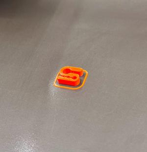 Simple Universal Filament Clip - Rounded Corners