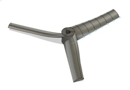 Air plane propeller