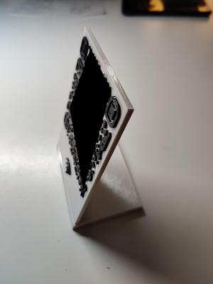 Guest WiFi-QR-Code Stand