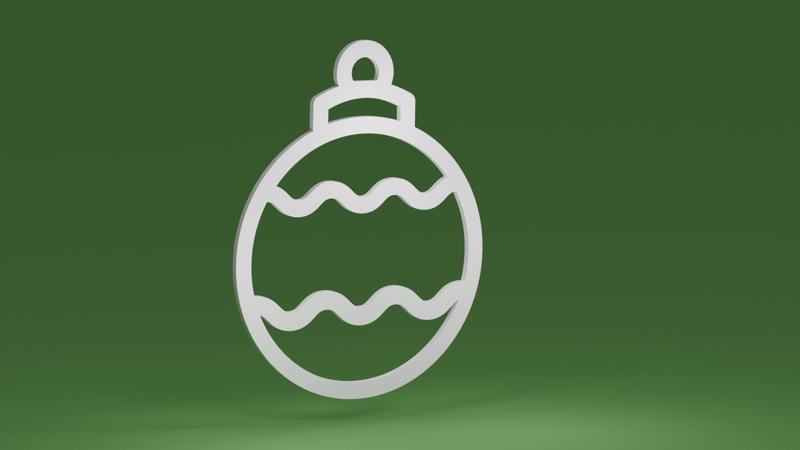 Christmas Bauble 08 (Christmas tree ornament)