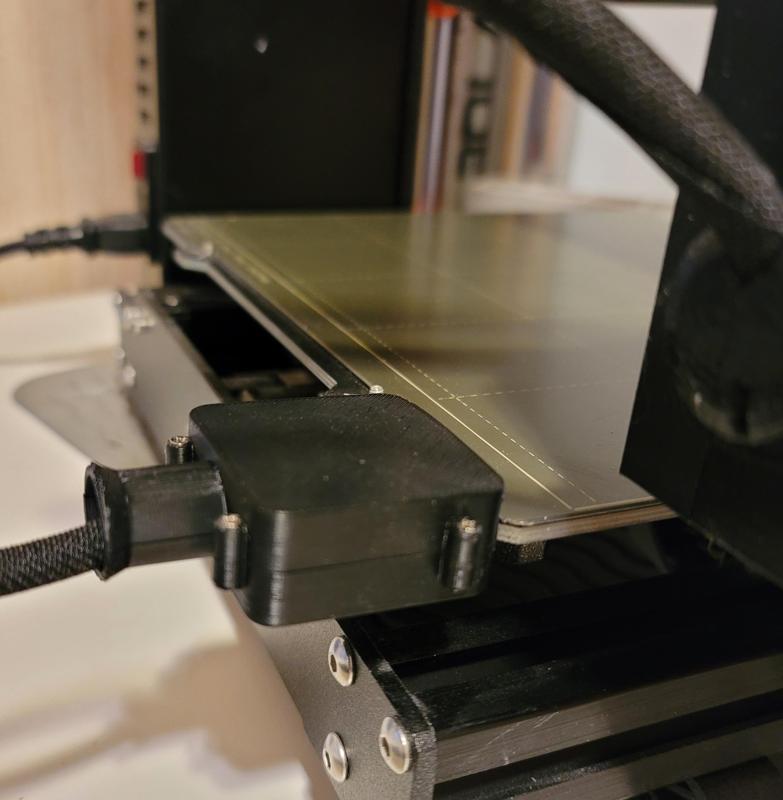 Prusa i3 Mk3S+ Hot Bed Wire Support