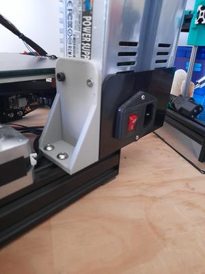 Ender 3 power supply re-mount