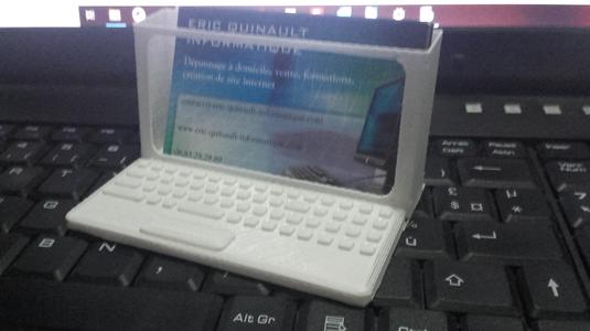 informatique business card holder