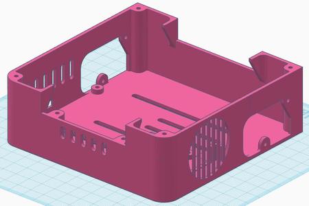 Ender 3 Pro rear case to fit BTT SKR mini e3 Version 3
