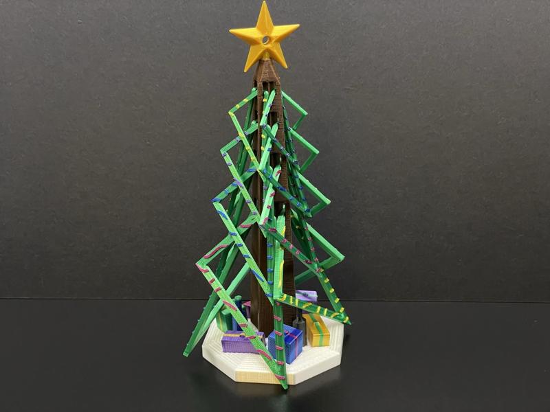 Place-in-Print Christmas Tree