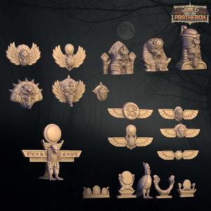 Ancient city of the great pharaohs - Swappable Decorations