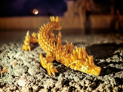 ARTICULATED MINI CRYSTAL DRAGON