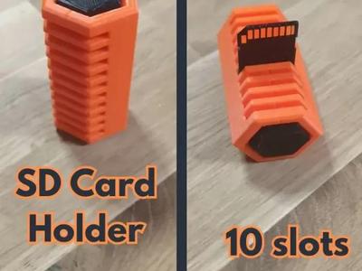 SD Card Holder (10 slots)