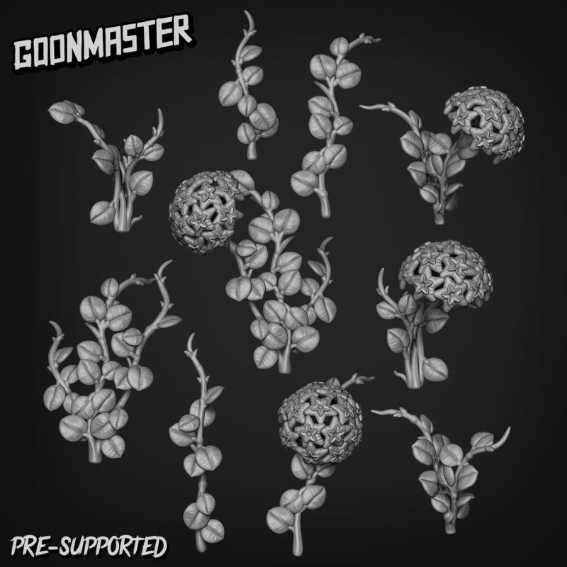 Basing Bits 186 - Hoya Carnosa x Serpens Mathilde