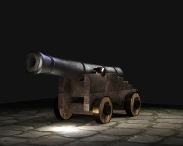 pirate cannon