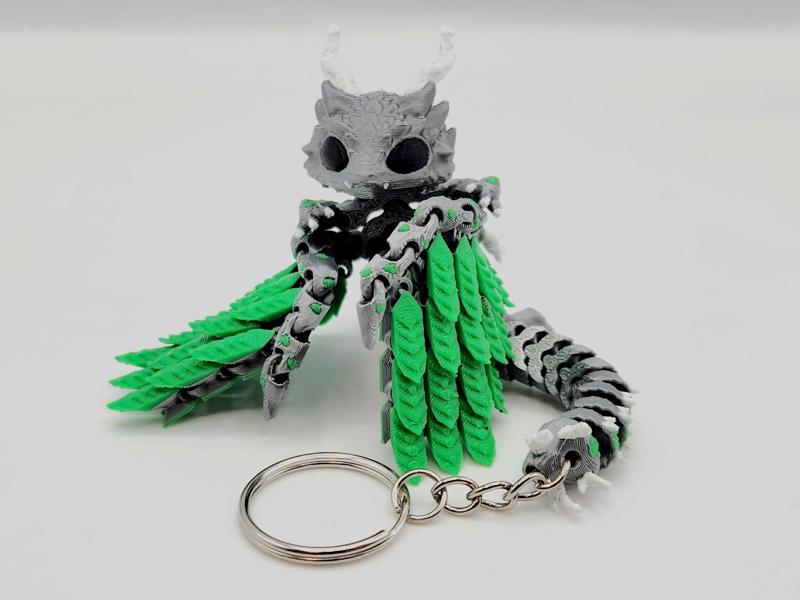 Baby Flexi Forest Dragon & Keychain Variant