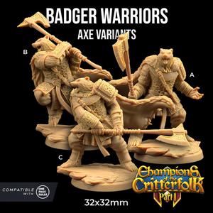 Badger Warriors | PRESUPPORTED  | Champions of The Critterfolk Pt. 1