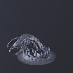 Worm Monster Miniature #05