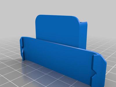 Tile clip for EDC Modular Wallet