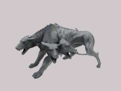 Cerberus The 3 Headed Dog 