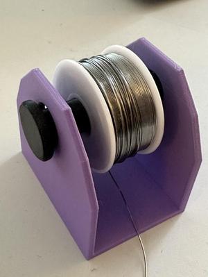 Electronics Solder and Wire Spool holder
