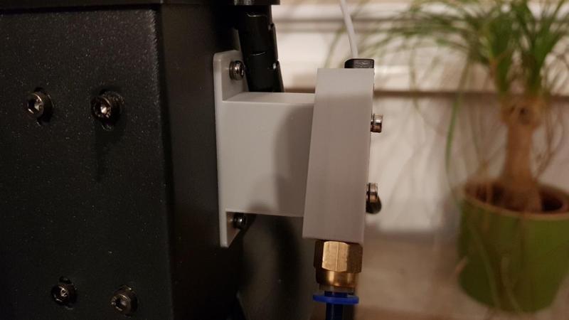 Filament sensor spacer for Anycubic Mega X