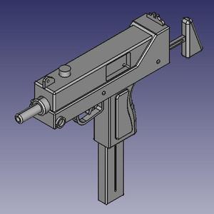 MAC-10 PROPGUN DIORAMA CONCEPT PROTOTYPE