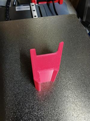 Prusa Spool Holder Arm for walls with chamfer