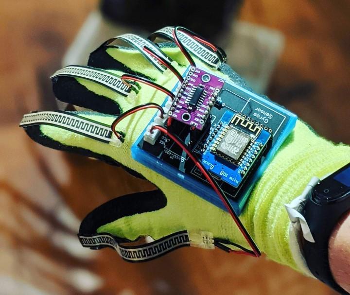 Motioncontroller Glove