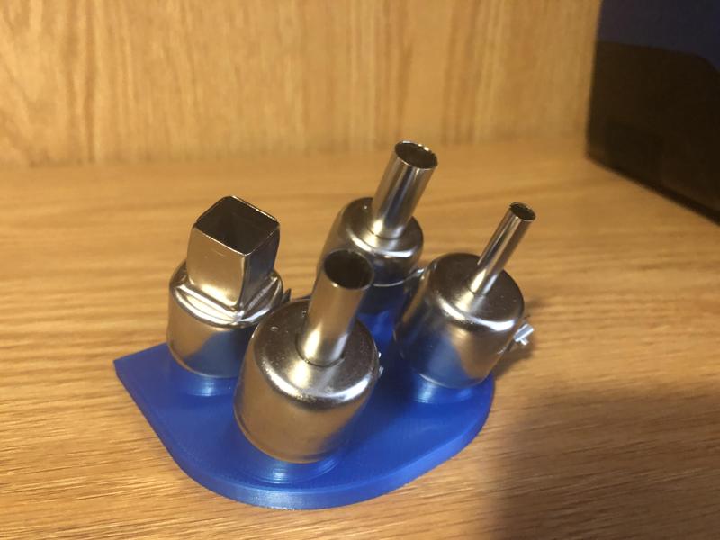 Hot Air Rework Station Tip Storage