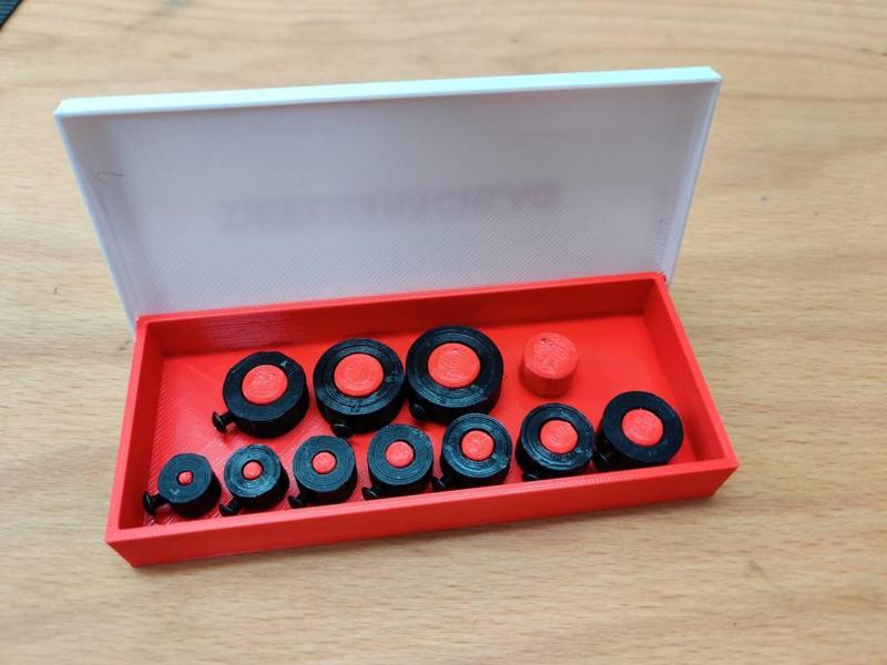 Drill Bit Depth Stop Collar Box