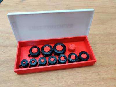 Drill Bit Depth Stop Collar Box