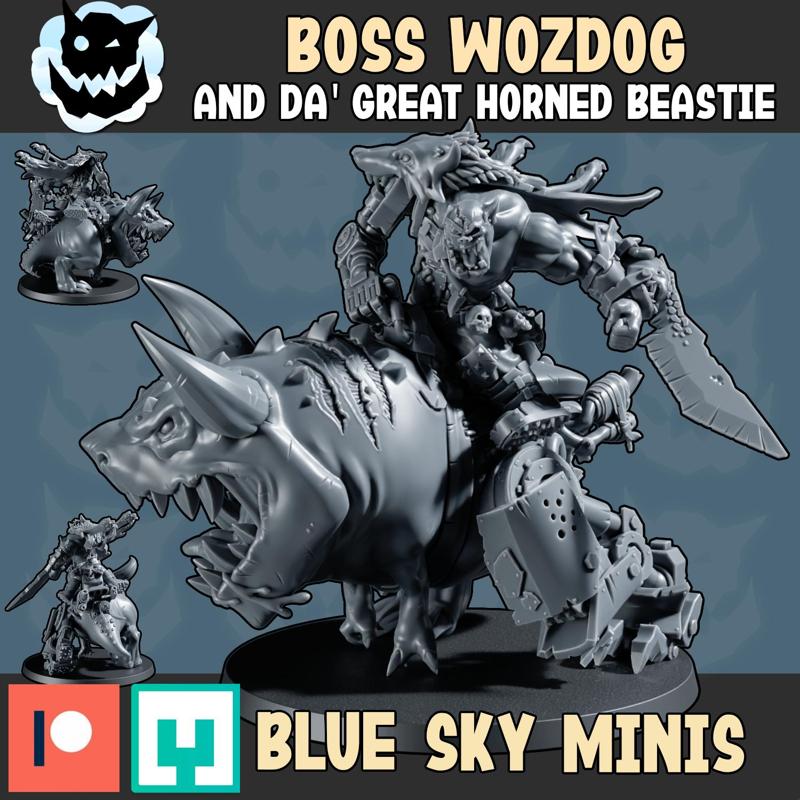 Wozdog and Da' Great Horned Beastie