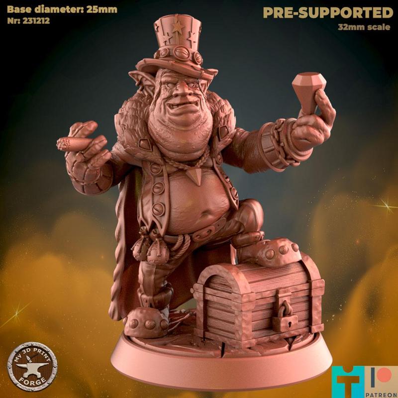 Goblin Fat Trade Prince with Diamond