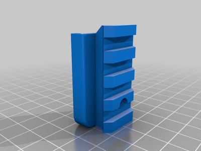 Glock Magazine Baseplate with Picatinny Rail for MantisX