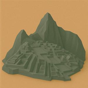 Low Poly Machu Pichu   