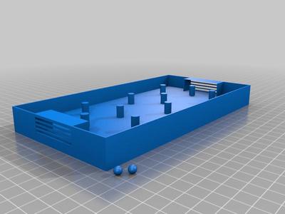 Desktop Soccer w/ Pegs