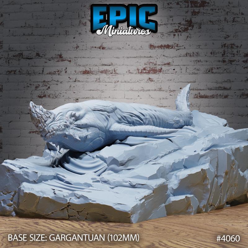 Lava Whale Laying / Volcanic Lord / Lava Beast / Fire Elemental / Moby Dick Hybrid / Ancient Ash Encounter