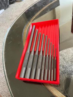 Gridfinity Roll Pin Punch Holder   