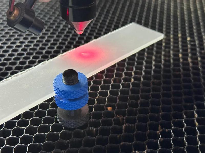 Material Holder for laser cut   