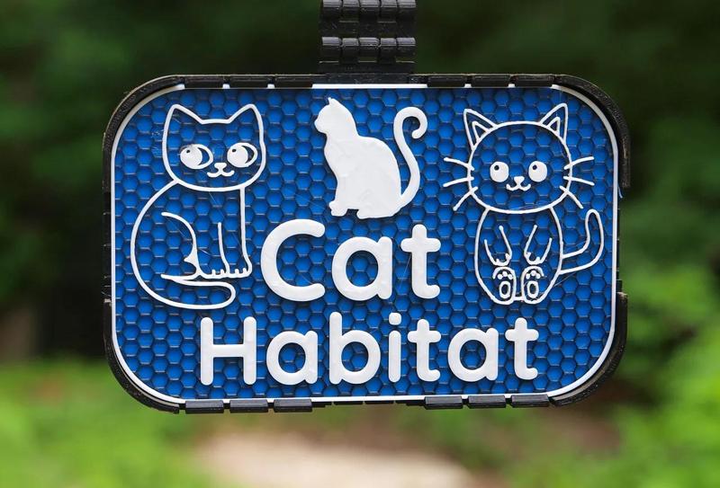 Cat / Dog Habitat signs   
