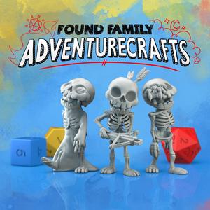 Skeleton Crew Expansion! 3 Unique Skeletons + Disassembled Skelly