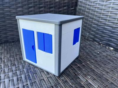 Box, cell for RC car, cart 1:10,1:12 (130x130)   