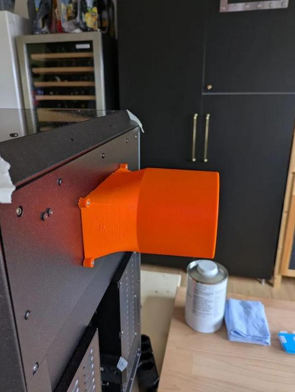 Air duct adapter for Prusa CORE One   