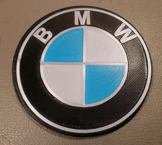 BMW coaster