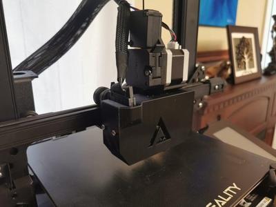 CR-6 SE Front Cover for Konton Direct Drive V2