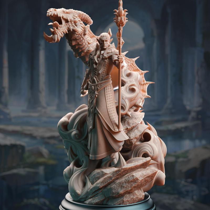 High Elf Draconic Sorcerer - Karydian