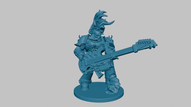 Warhammer 40K (SpaceMarine) - Noise Marine   