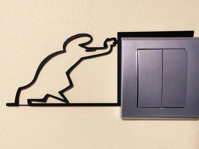 Funny Light Switch Gadget – La Linea Balum 52   